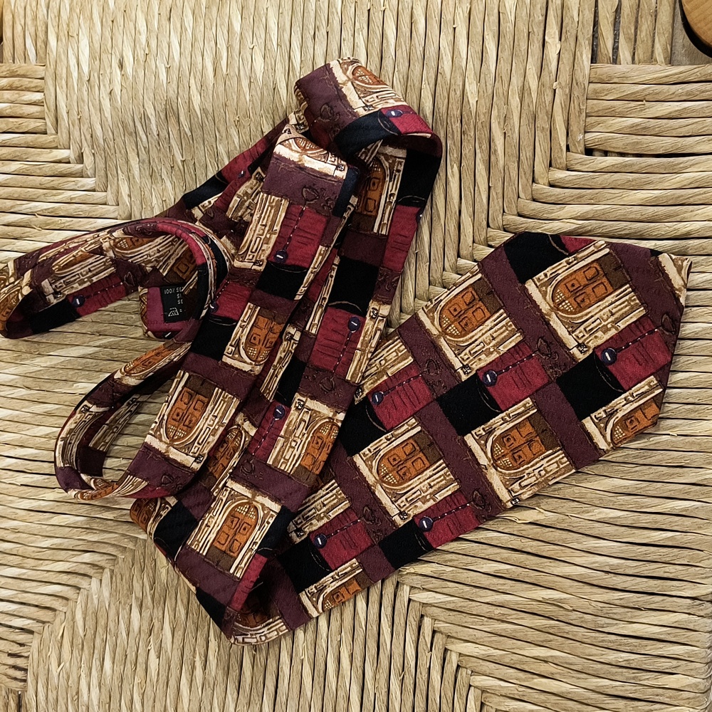 Ermenegildo Zegna Made In Italy Silk Tie EUC